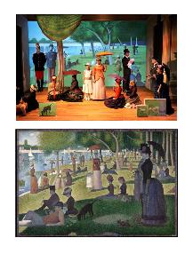 Sunday In The Park With George.  Georges Seurat.  A Sunday Afternoon on the Island of La Grande Jatte.