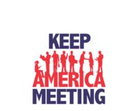 Keep America Meeting